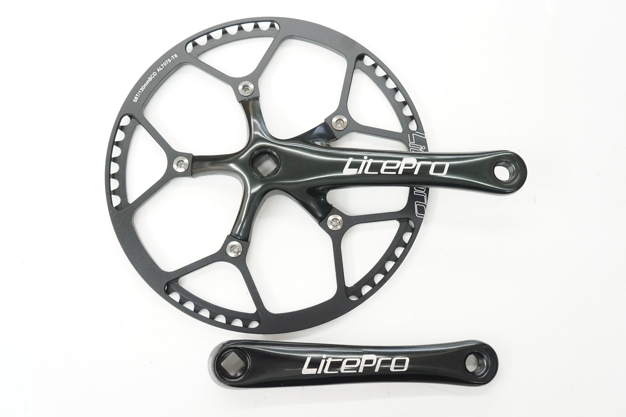 LITEPRO 「ライトプロ」 58T 170mm クランクセット / バイチャリ浦和ベース