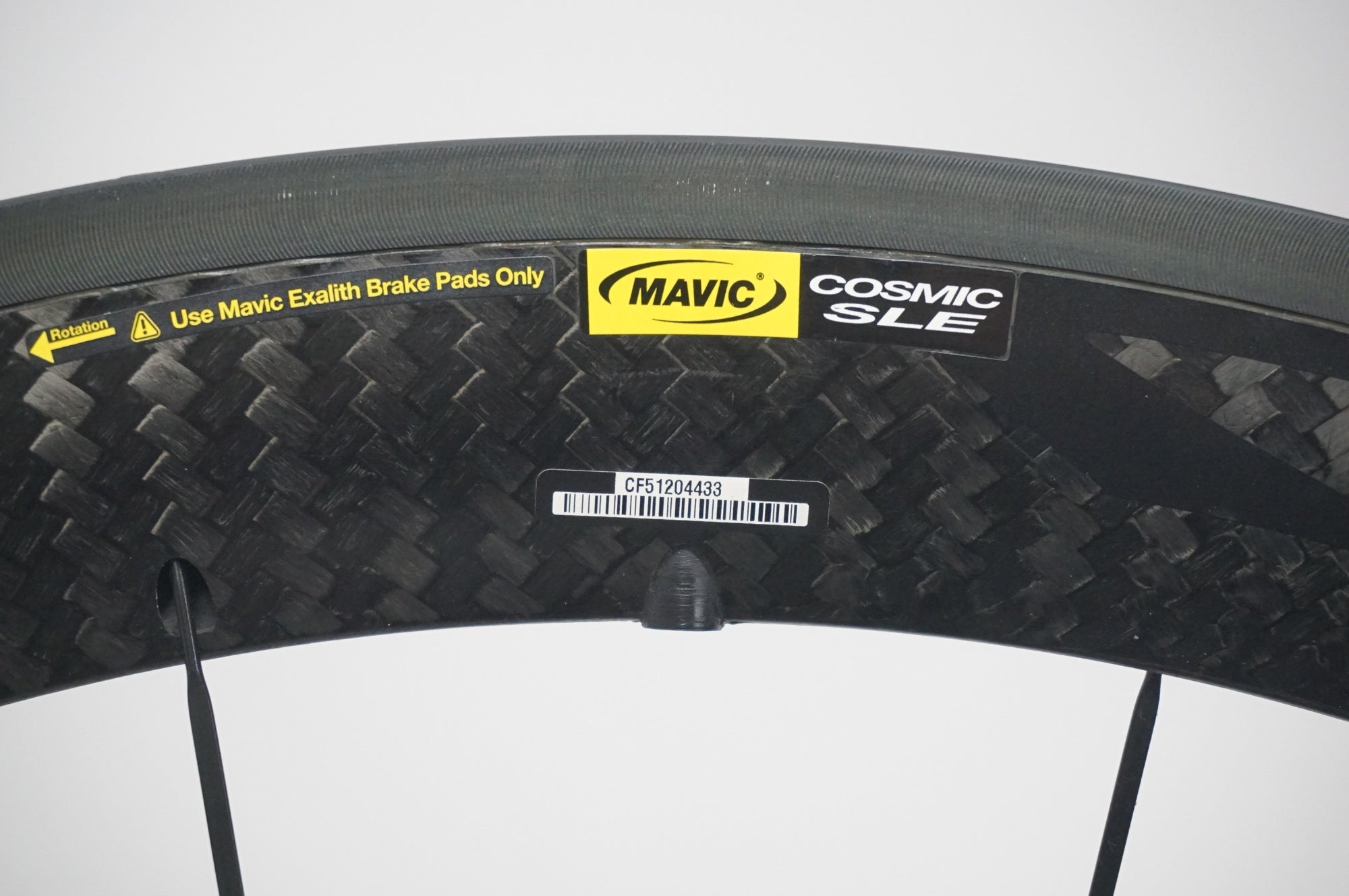 パーツ MAVIC COSMIC SLE EXALITH Mavic Cosmic SLE Exalith Rear Wheel With Tyre - 622 x 13c – Sport