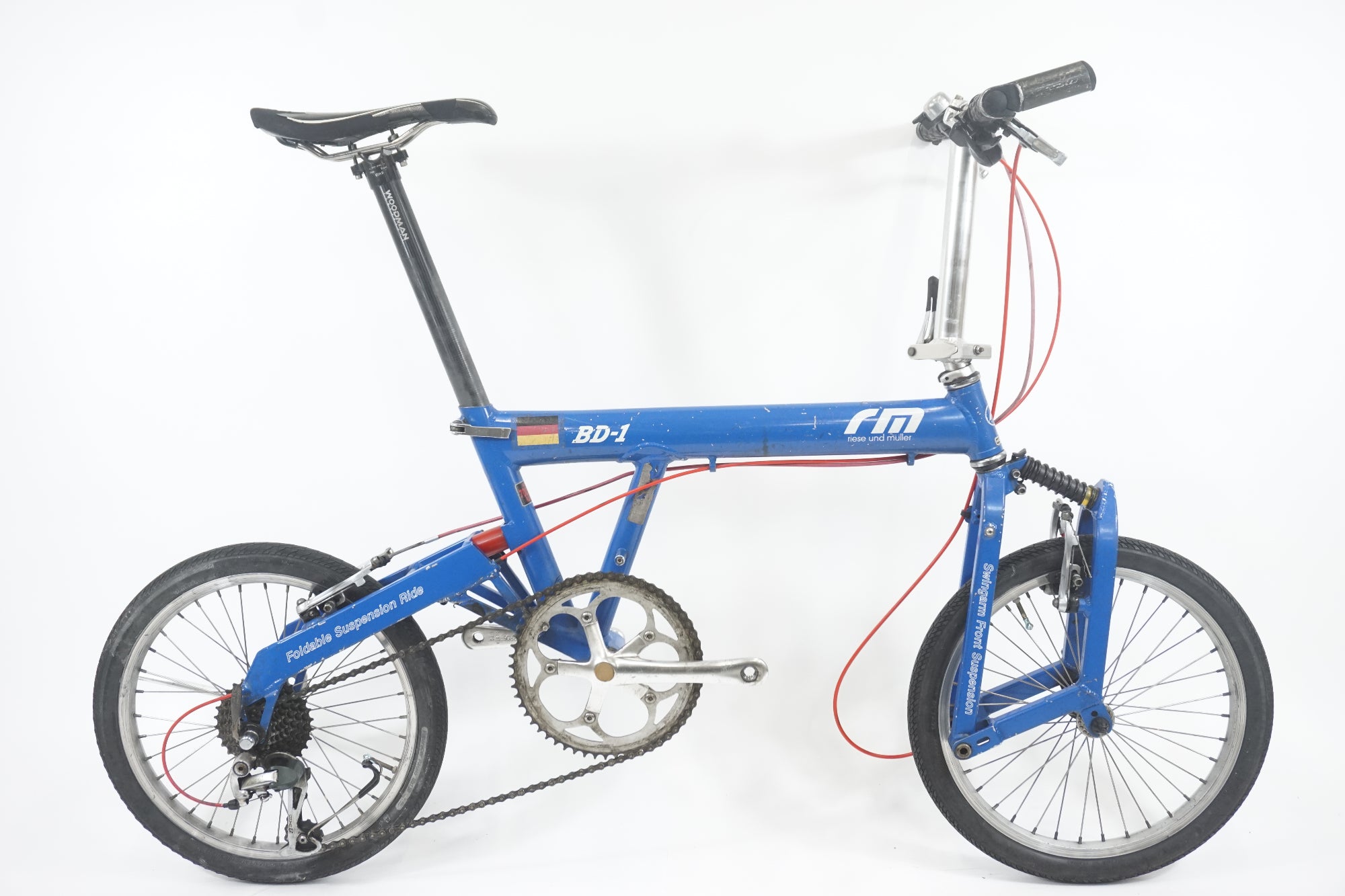 ジャンク R&M 「ライズアンドミューラー」 BD-1 2002年頃 18インチ 折り畳み自転車 / 東京商品化センター