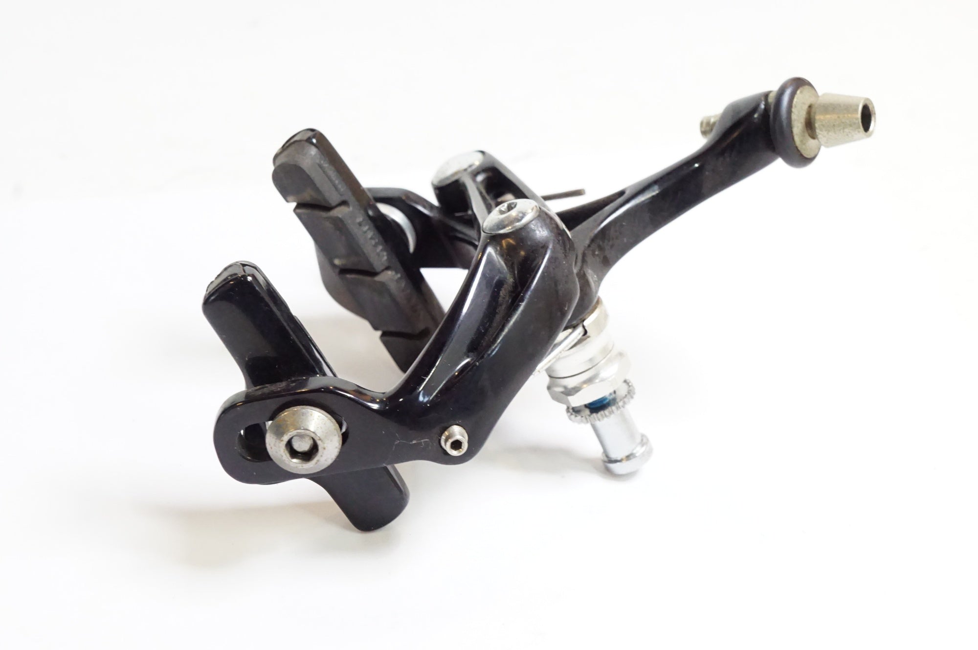 Campagnolo Athenaブレーキキャリパー。表と裏 Campagnolo Athenaブレーキキャリパー。表と裏