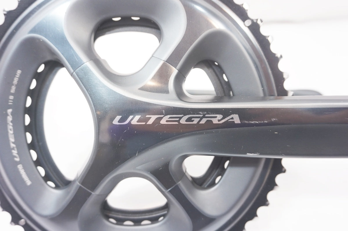 ULTEGRA クランクセット ブラック 52T　FC-6800 SHIMANO 「シマノ」 ULTEGRA FC-6800 52-36T 165mm クランクセット