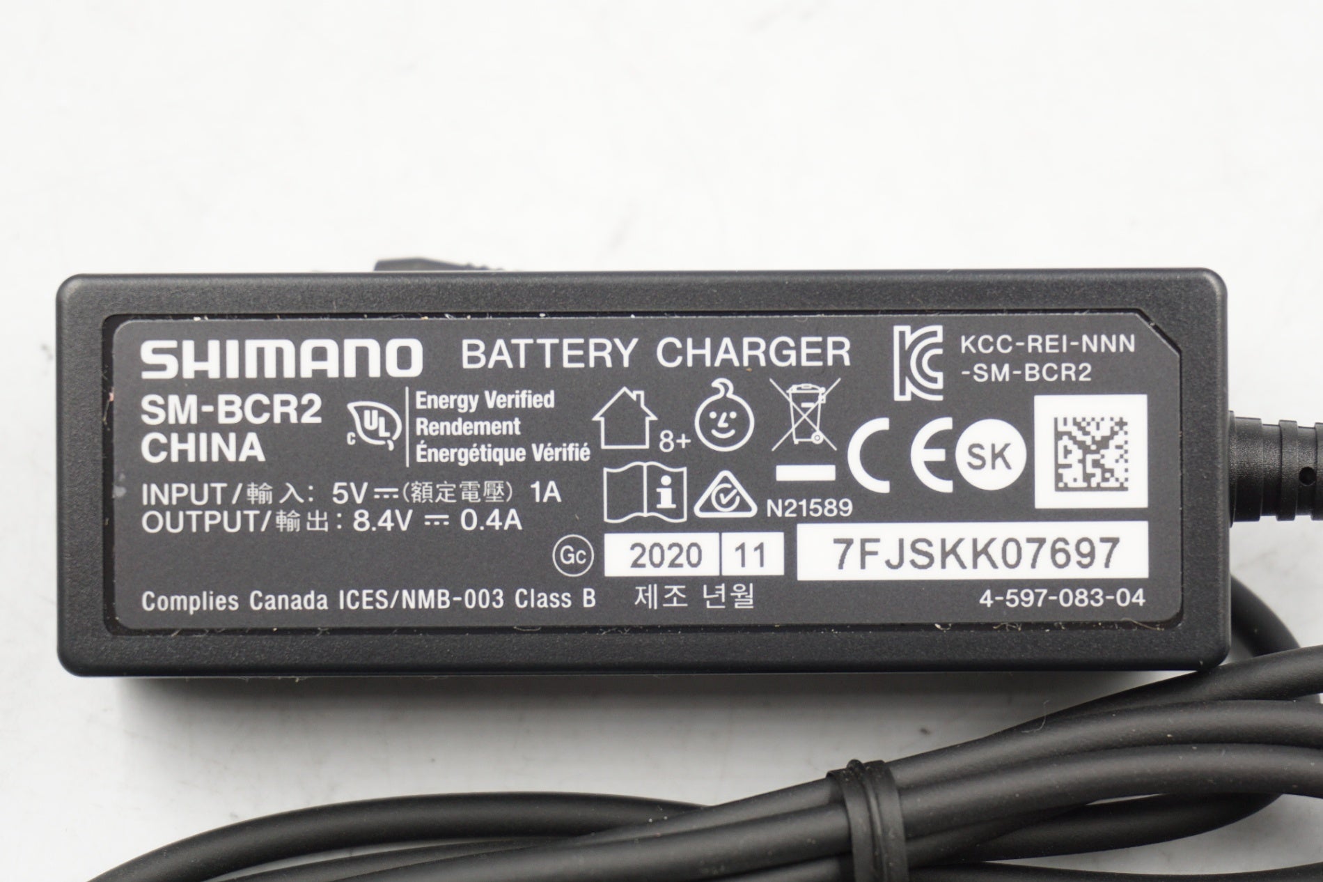 シマノ SM-BCR2 BATTERY CHARGER　バッテリーチャージャー Shimano SM-BCR2 Battery Charger - ISMBCR2 | FortNine Canada
