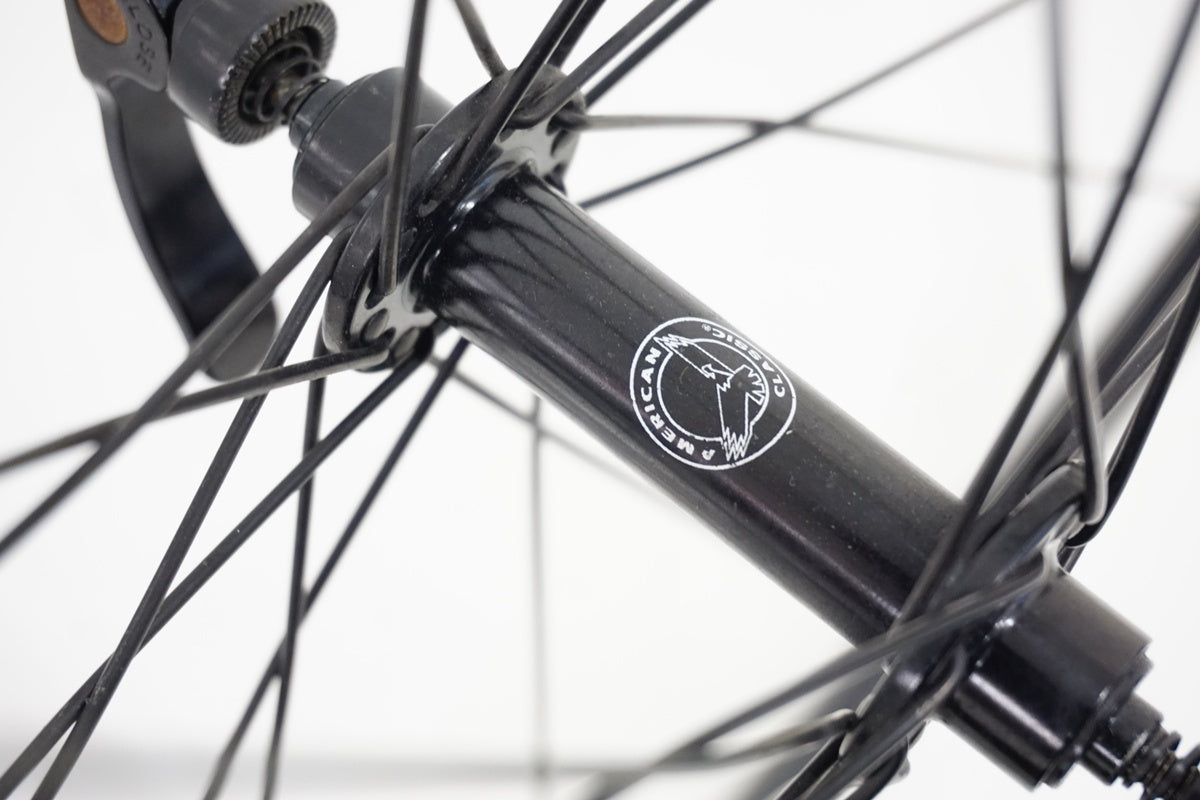 超軽量 アメリカンクラシック 10速 ホイール前後セット 自転車 ジャンク AMERICAN CLASSIC「アメリカンクラシック」 ハブ シマノ10速