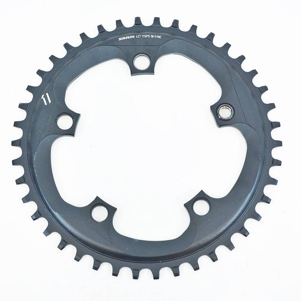 SRAM 42T 11SPD X-SYNC チェーンリング　新品 Amazon | Sram Road 42T X-Sync force1 Chain Ring 11 Speed 110