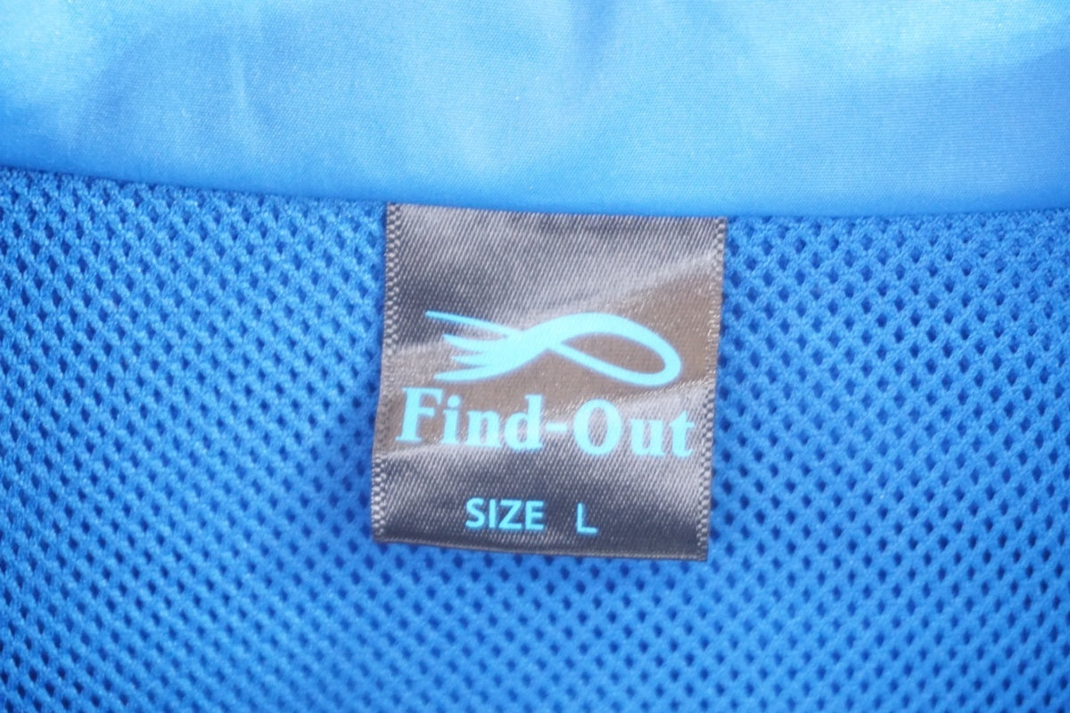 FINDOUT 「ファインドアウト」 Lサイズ ウィンドブレーカー / 滋賀大津店