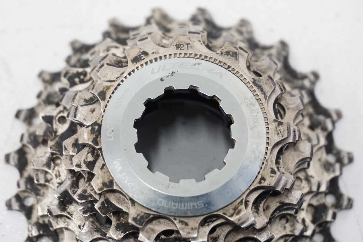 ULTEGRA RD6700(A)/CS6700セット シマノ（SHIMANO） CS-6700 アルテグラ カセットスプロケット 10S