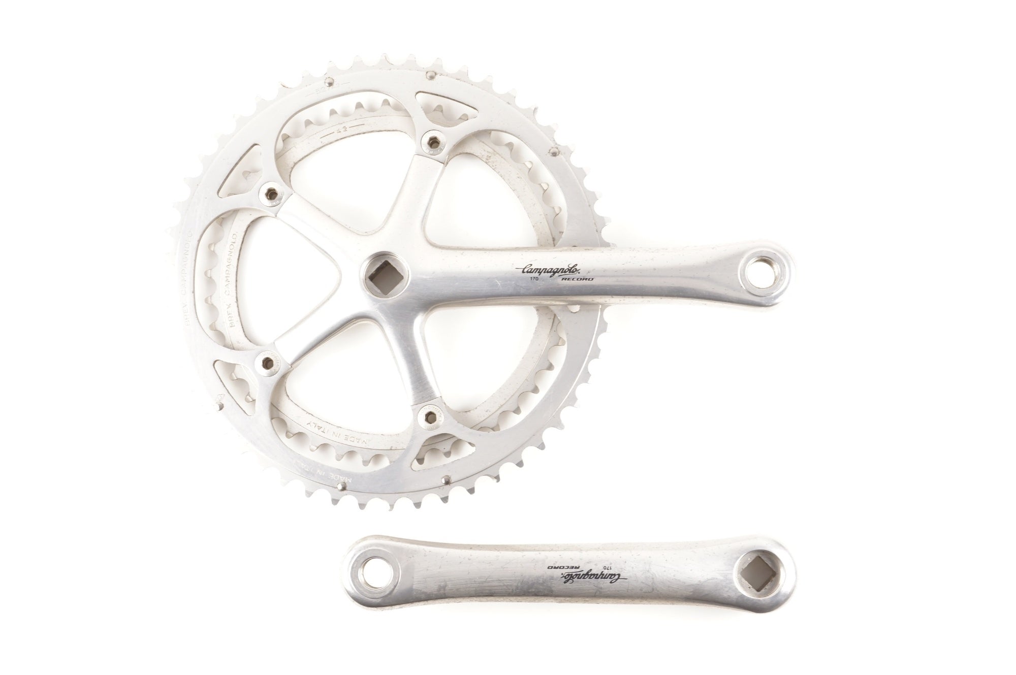 CAMPAGNOLO 「カンパニョーロ」 RECORD FC-21RE 52-42T 170mm クランクセット / 中目黒店