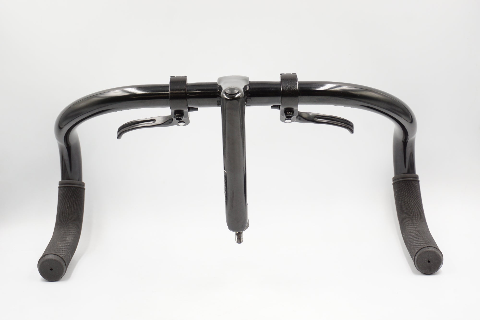 ブランド不明 FUJI FEATHER 完成車外し Φ25.4 380mm ハンドル周りセット / 奈良店