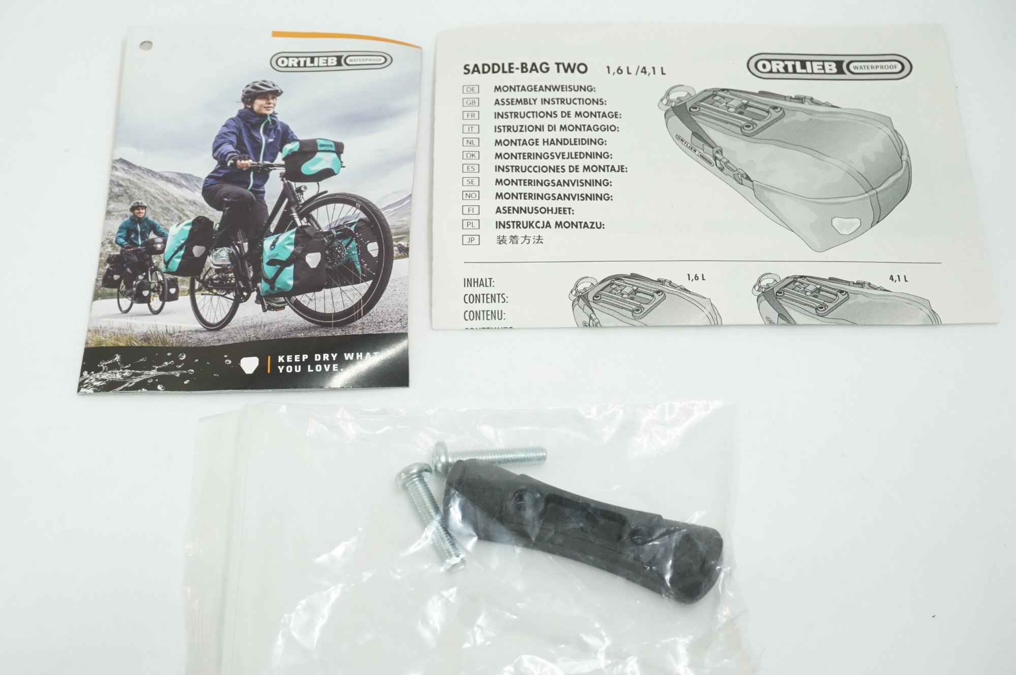 ORTLIEB 「オルトリーブ」 SADDLE-BAG TWO 1.6L サドルバッグ / 大宮店