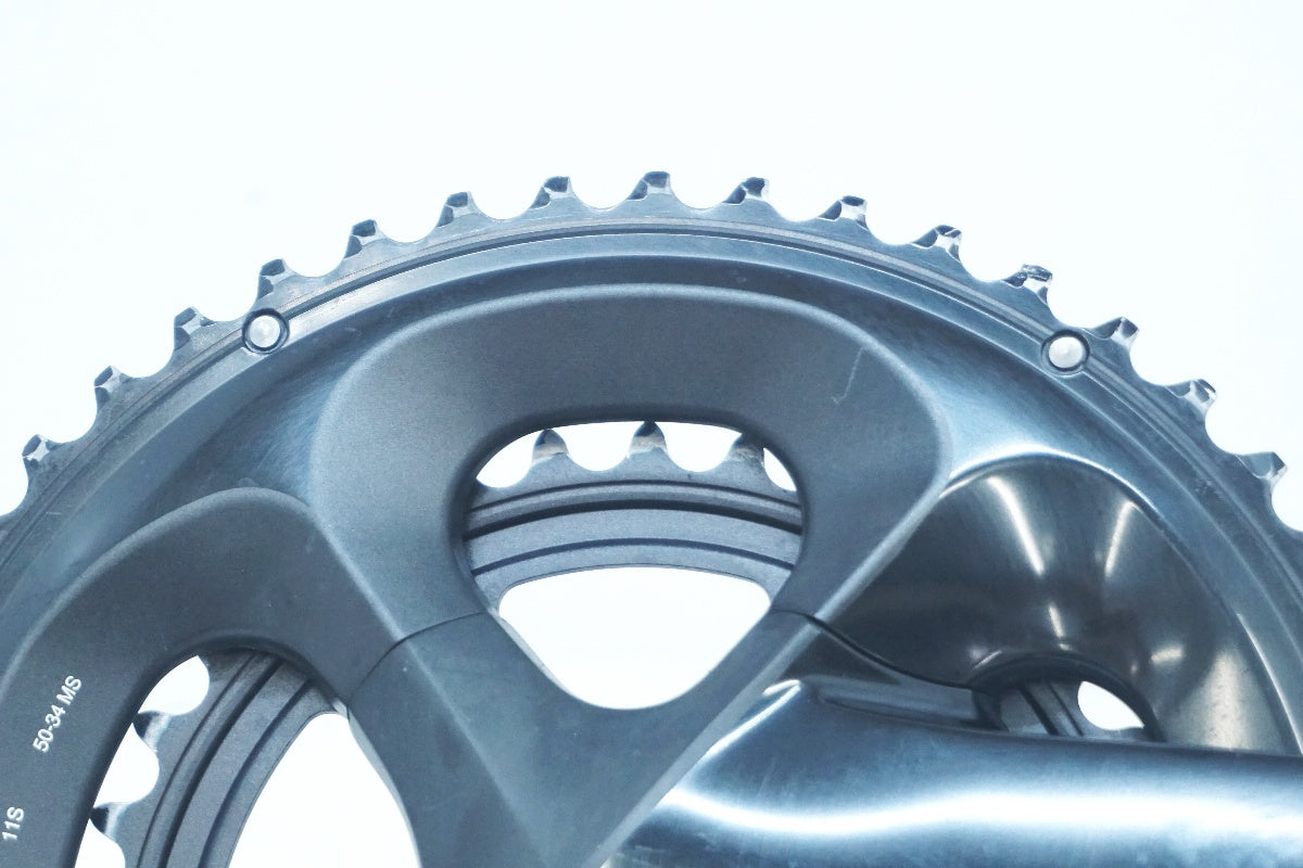 SHIMANO FC-R7000 170mm 50/34 美品 SHIMANO 「シマノ」 105 FC-R7000 50-34T 170mm クランク / 大阪