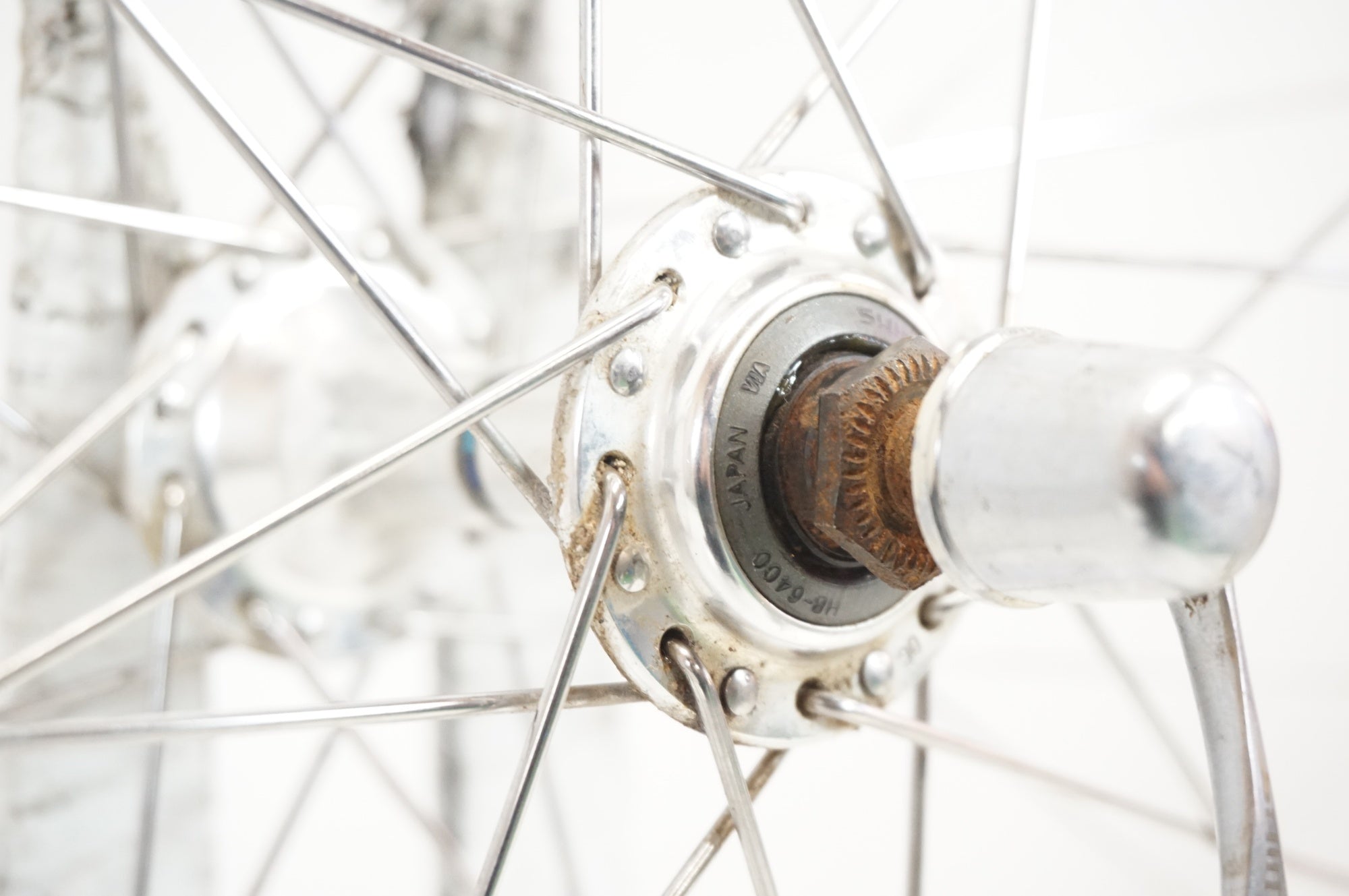 ジャンク MAVIC 「マビック」 GP4 リム SHIMANO 600 HB-6400 ハブ