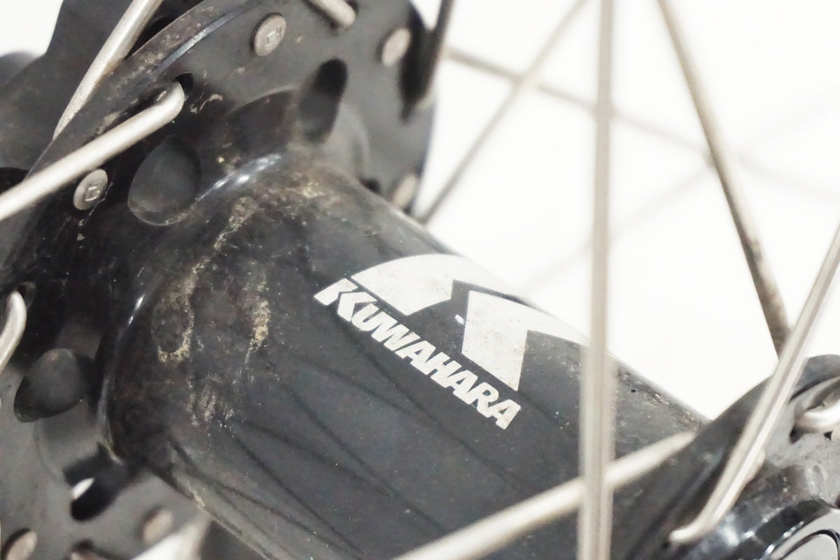 VELOCITY 「ヴェロシティー」 リム KUWAHARA SHIMANO FH-M640 ハブ シマノ8-9速 ホイールセット / 奈良店