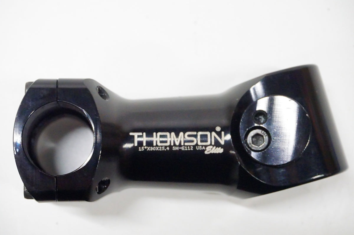 トムソン THOMSON Elite 25.4 ステム90mm 15° THOMSON 「トムソン」 ELITE 15° 90mm φ25.4mm ステム / 名古屋大須店
