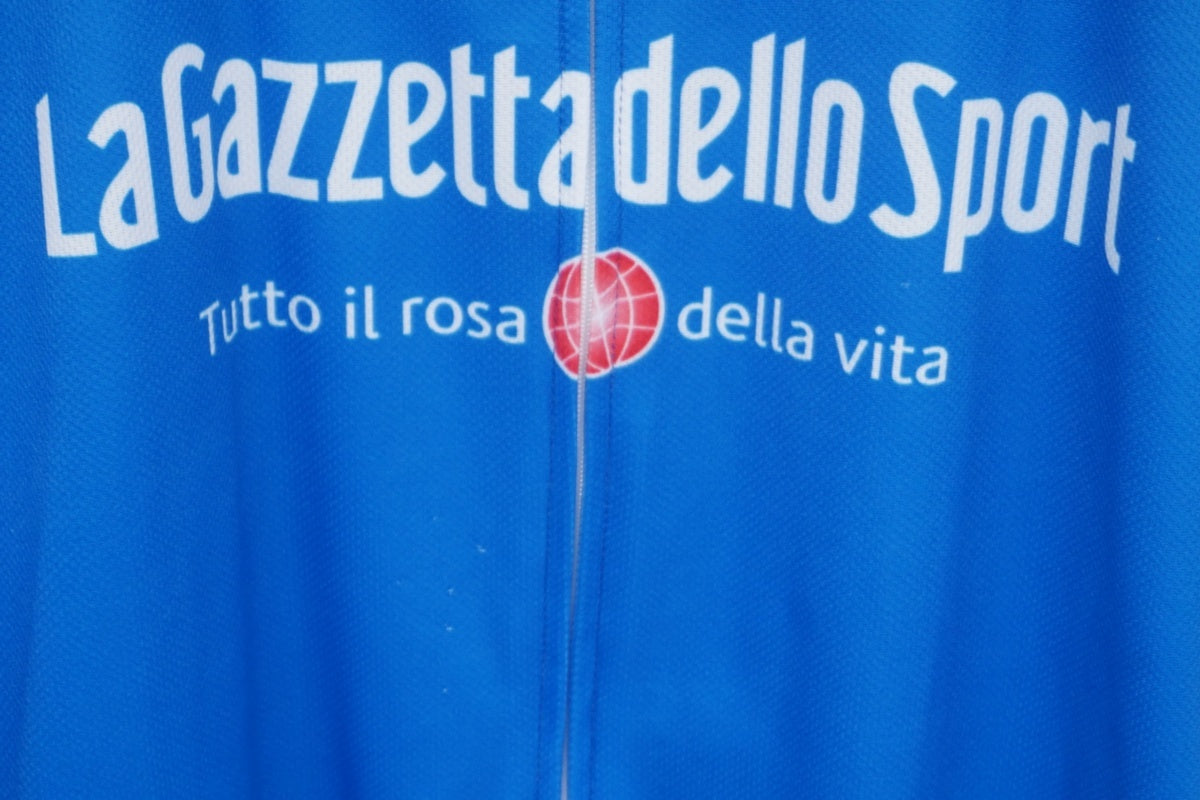 Paul Smithデザイン ジロデイタリアジャージSantini　XS SANTINI 「サンティーニ」 MAGLIA AZZURRA XLサイズ サイクル