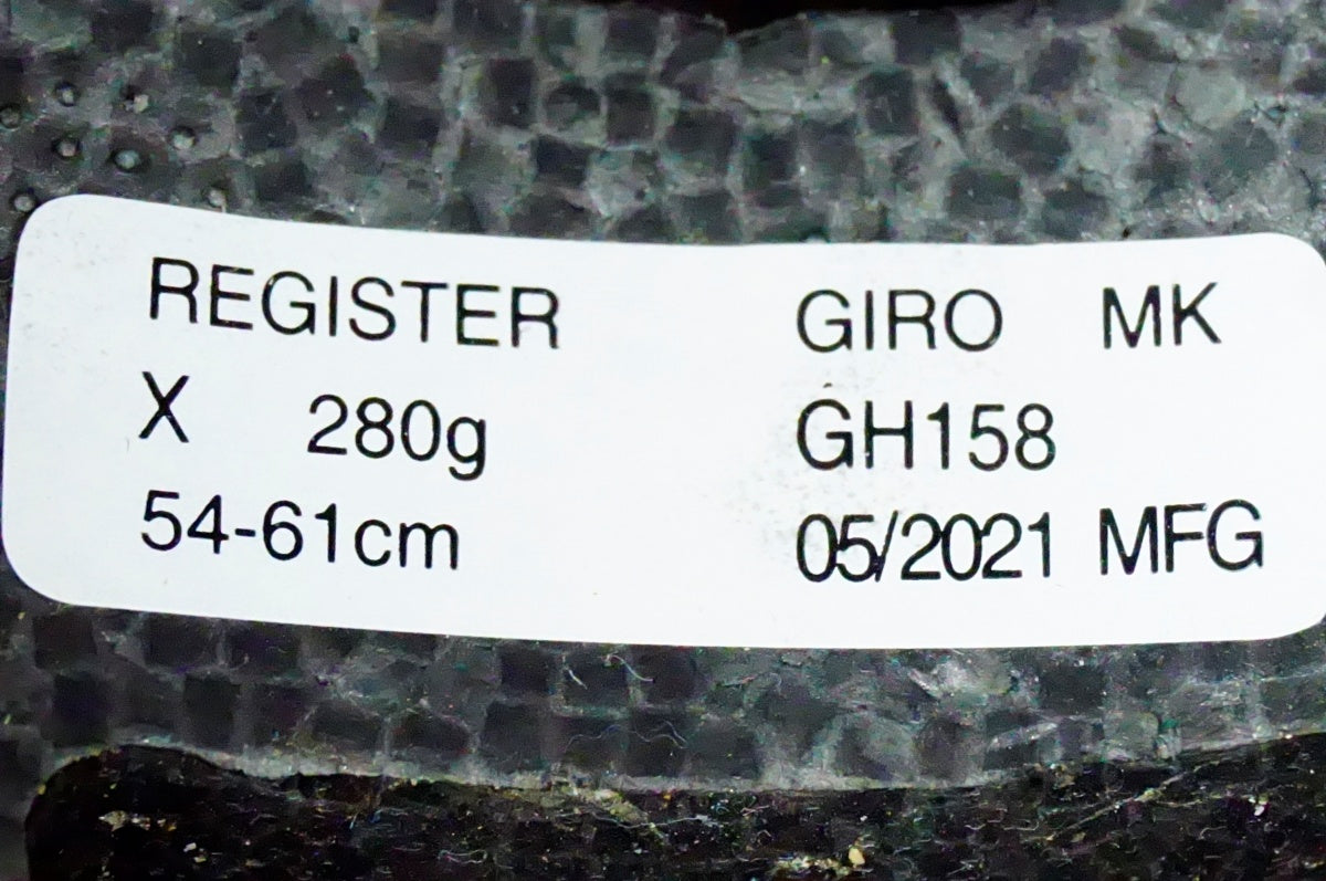 GIRO 「ジロ」 REGISTER 54-61cm ヘルメット / 名古屋大須店