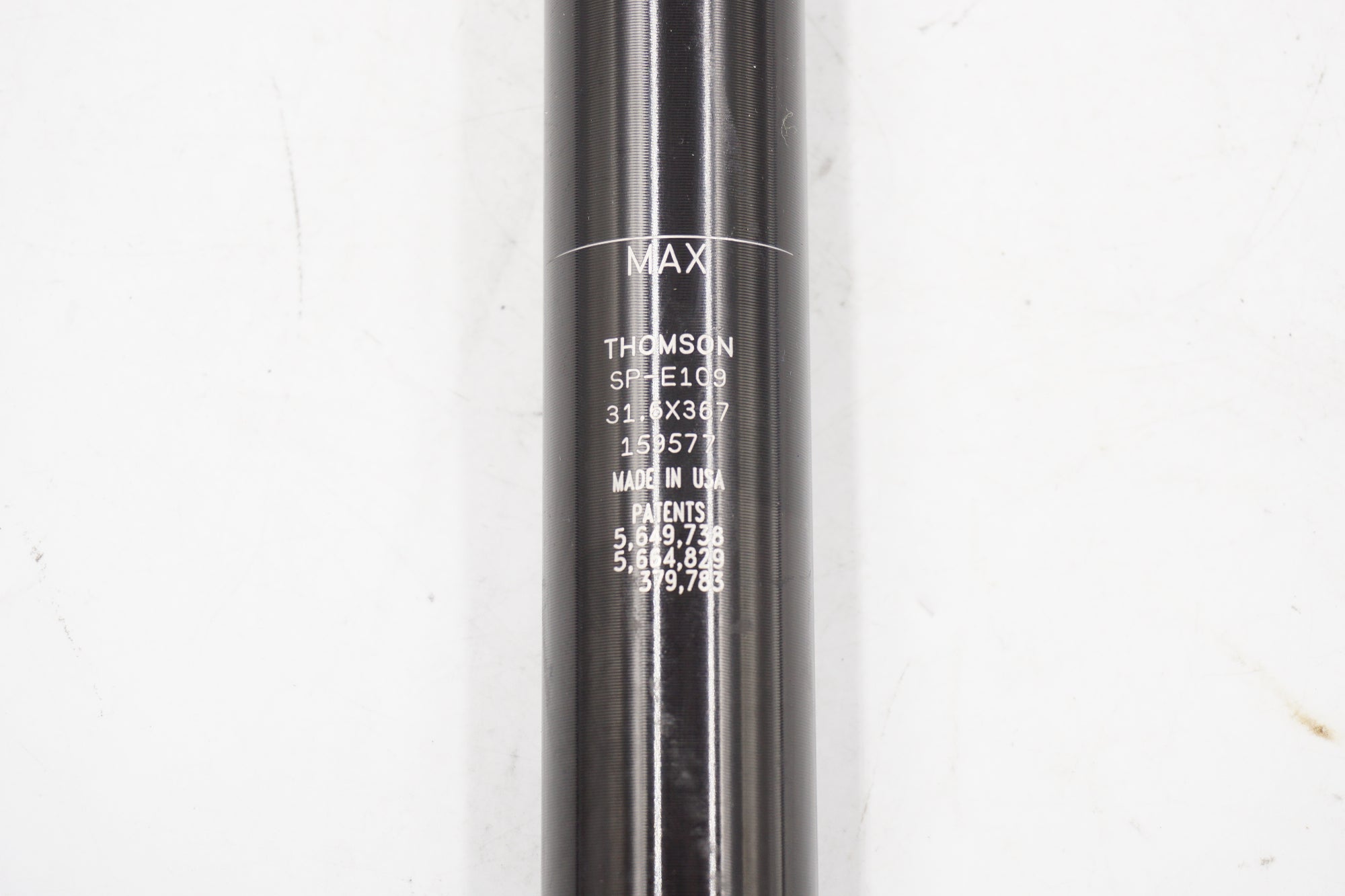 THOMSON 「トムソン」 ELITE SP-E109 Φ31.6 367mm シートポスト