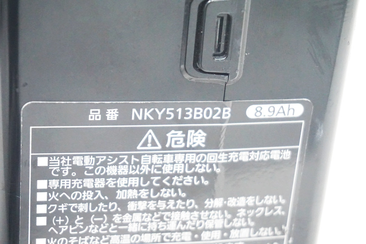 PANASONIC 「パナソニック」 NKY513B02Bバッテリー+充電器セット