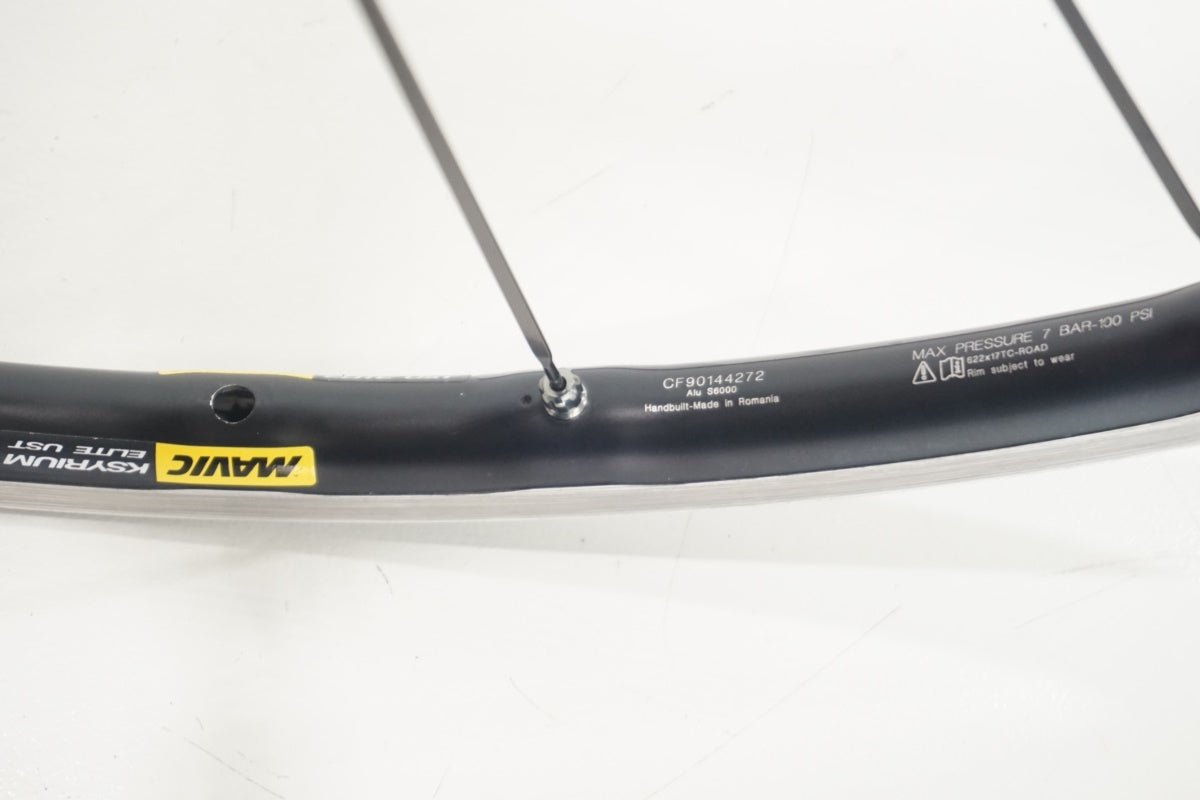 MAVIC 「マヴィック」 KSYRIUM ELITE UST SHIMANO11s ホイールセット / 滋賀大津店