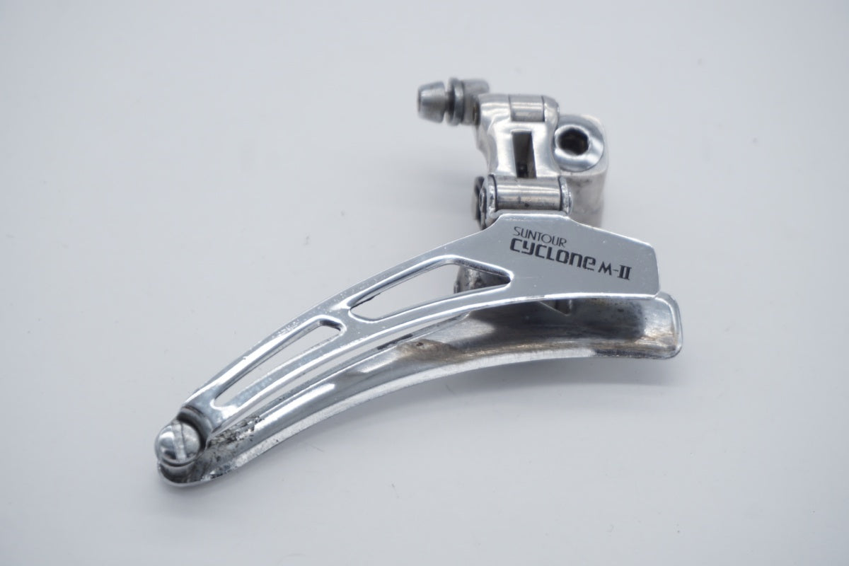 SR SUNTOUR 「エスアールサンツアー」 CYCLONE MK2 フロントディレイラー / 滋賀大津店