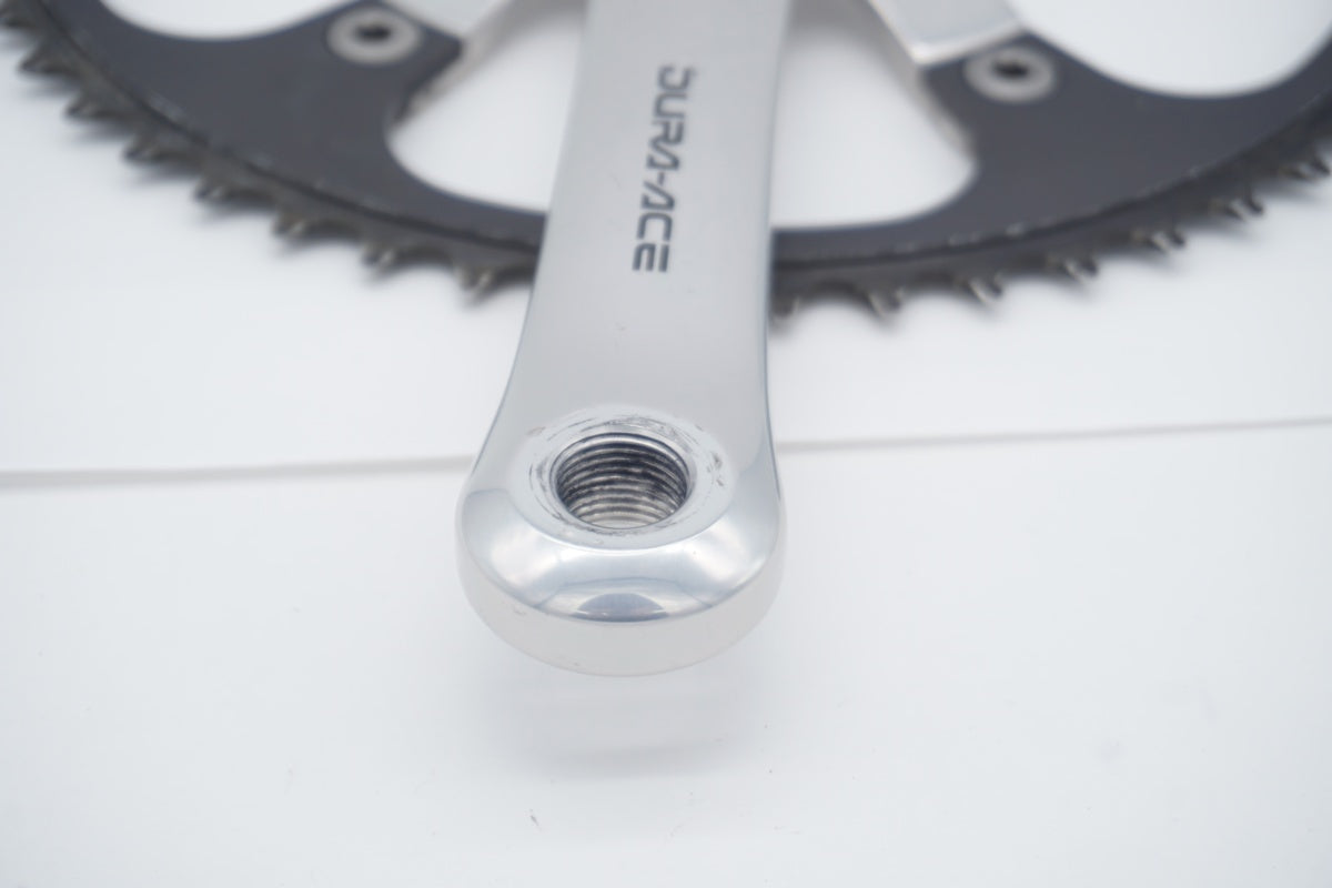 Dura ace 7600 167.5 クランクセット DURA-ACE njsクランクセット 167.5mm fc-7600 ピスト