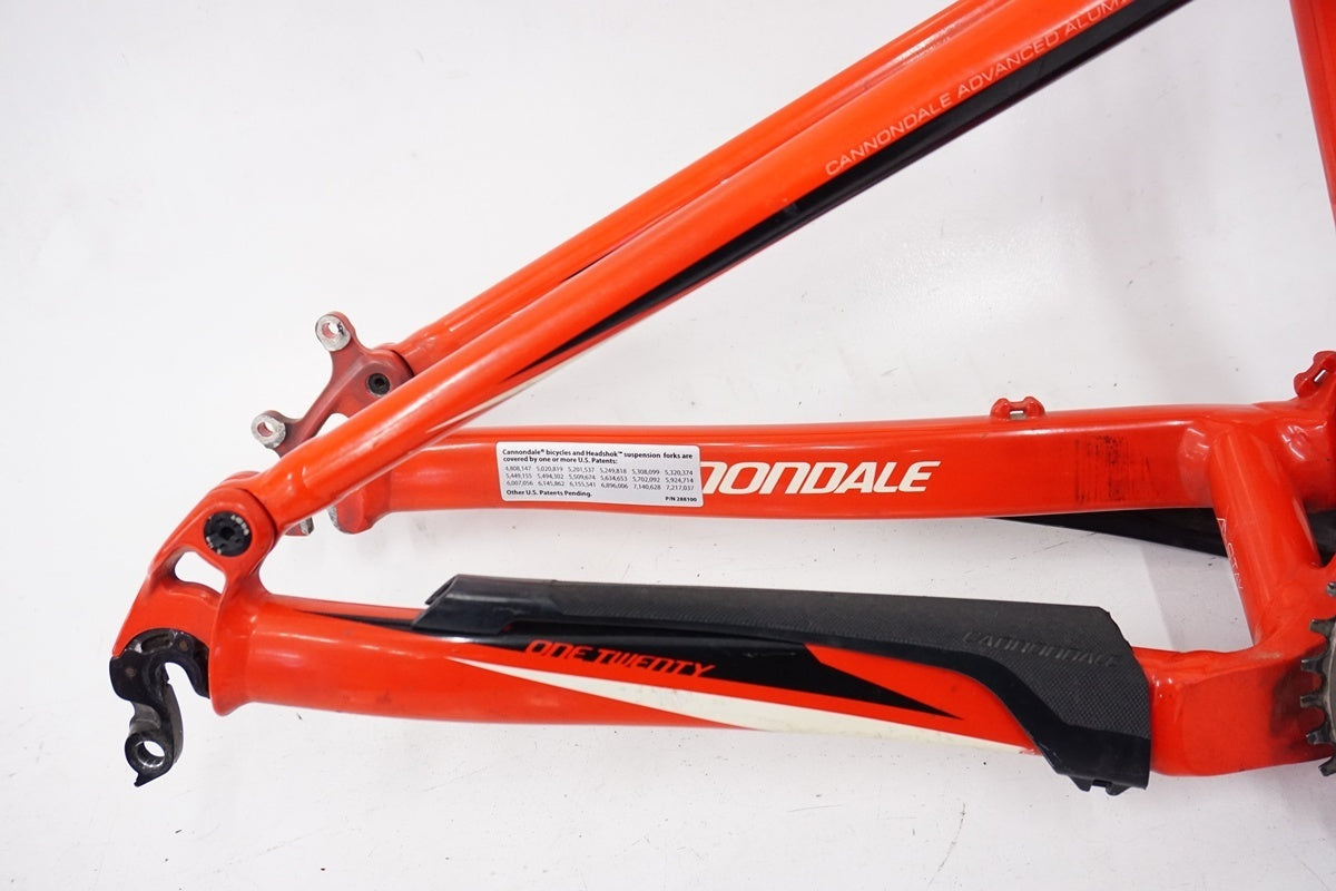 cannondale ロードバイクフレーム ジャンク品 ジャンク CANNONDALE「キャノンデール」 RZ ONE TWENTY 2011年頃モデル