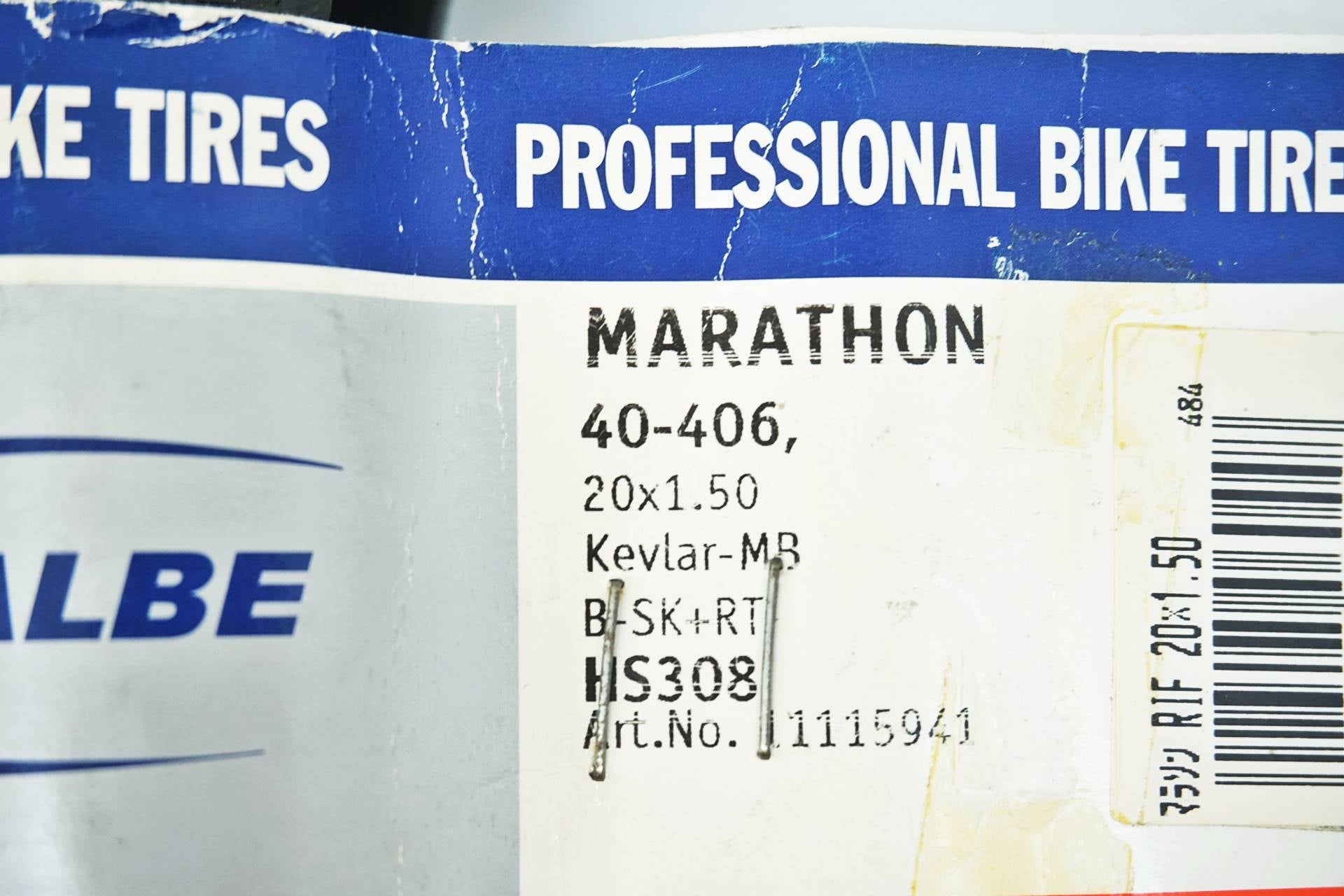 SCHWALBE 「シュワルベ」 MARATHON 20×1.50 タイヤ / 有明ガーデン店