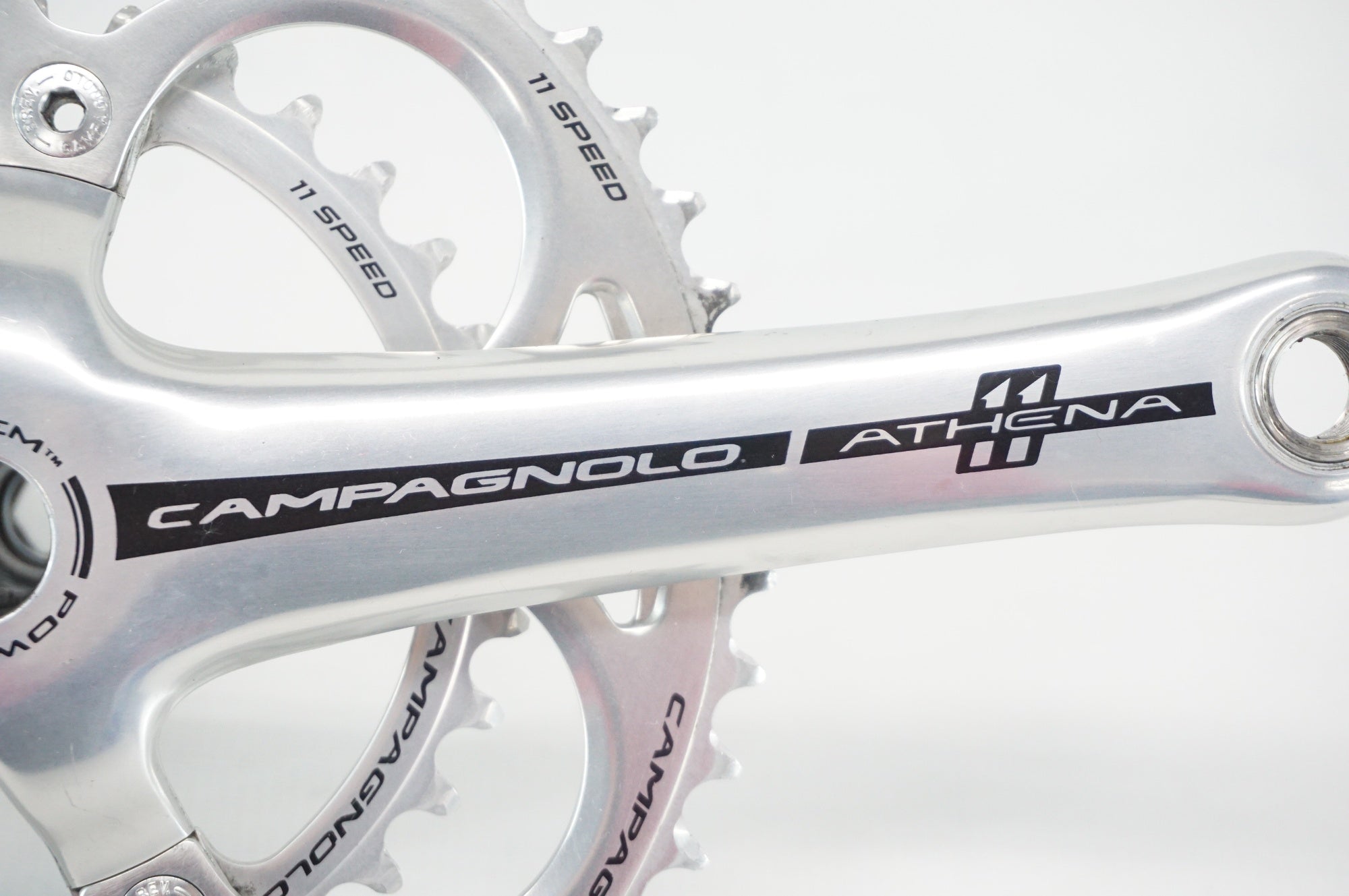 Campagnolo Athenaブレーキキャリパー。表と裏 CAMPAGNOLO 「カンパニョーロ」 ATHENA 11 コンポセット / 阪急塚口店