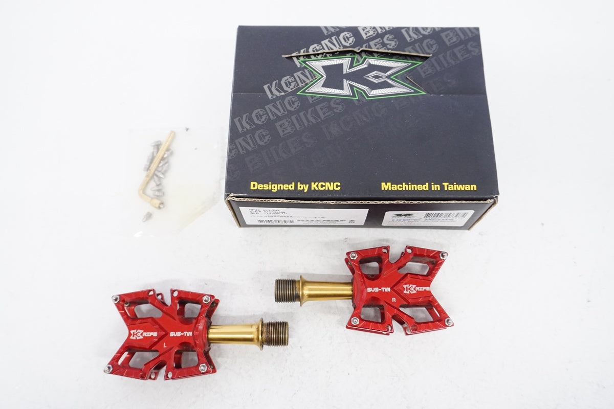 KCNC 「ケーシーエヌシー」 KNIFE ナイフ ステンレススチール スピンドル ペダル / 浜松店