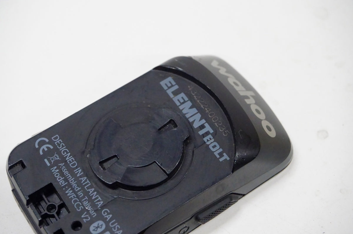 WAHOO 「ワフー」 ELEMNT BOLT V2 WFCC5 サイクルコンピューター / 名古屋大須店