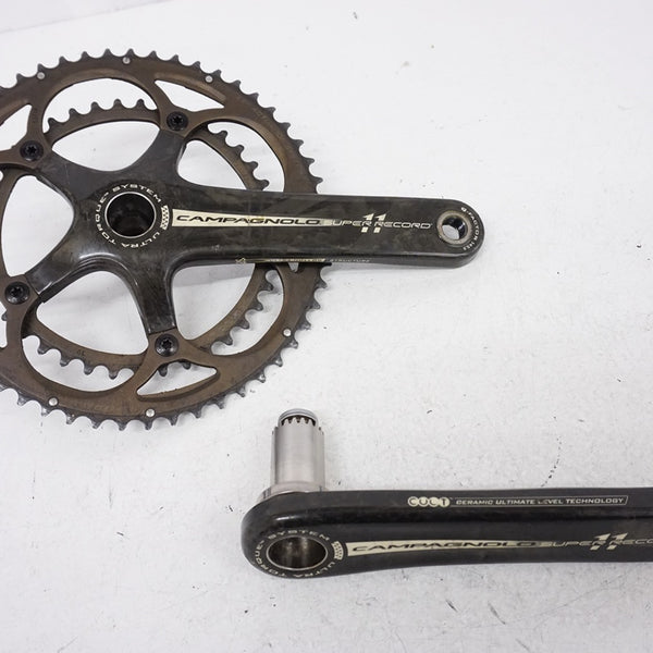 campagnolo カンパニョーロRECORD クランク170mm53x39 CAMPAGNOLO 「カンパニョーロ」 SUPER RECORD 53-39T 170mm クランク