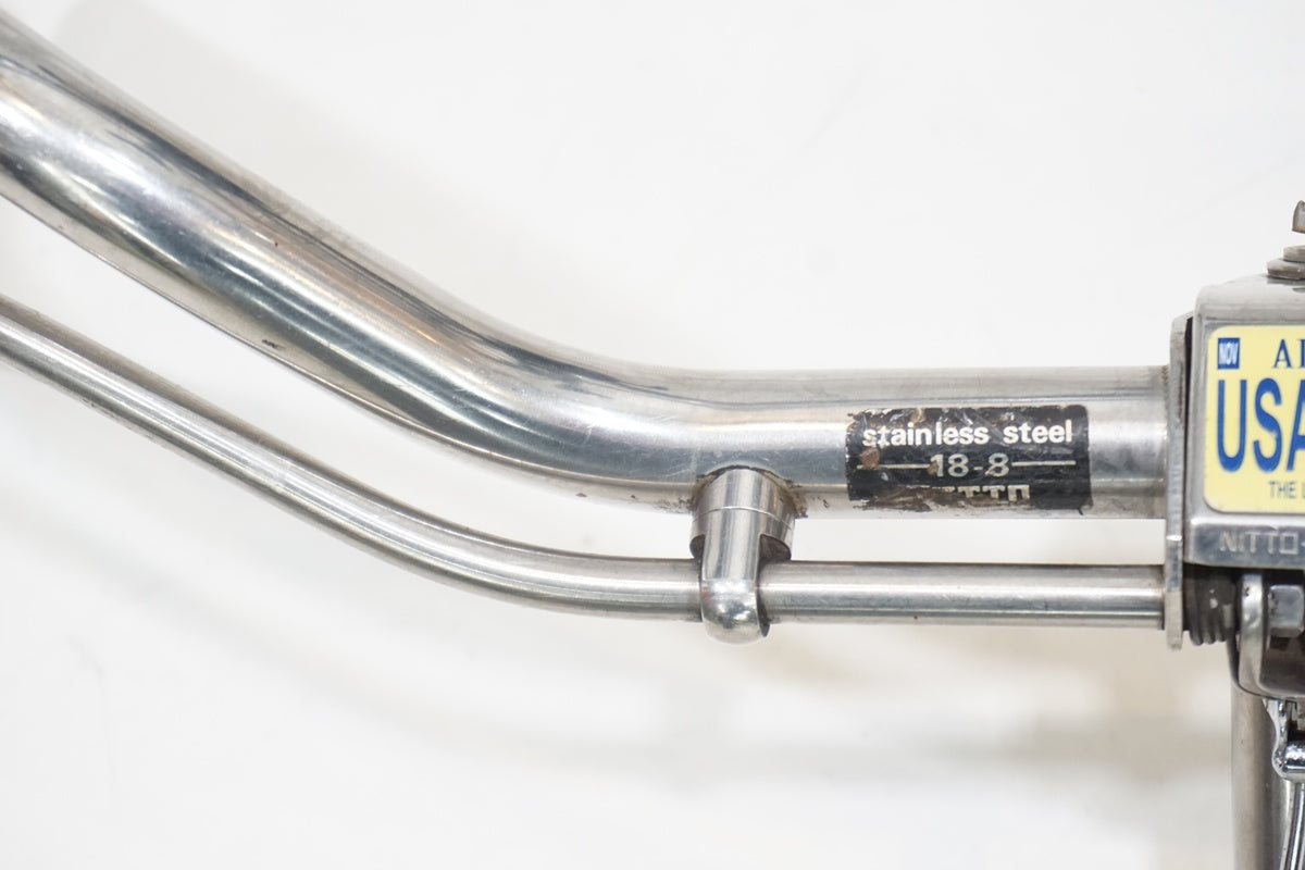 NITTO「ニットー」 18-8 φ23.0 152㎜ ステム一体型ハンドル/ 京都西院