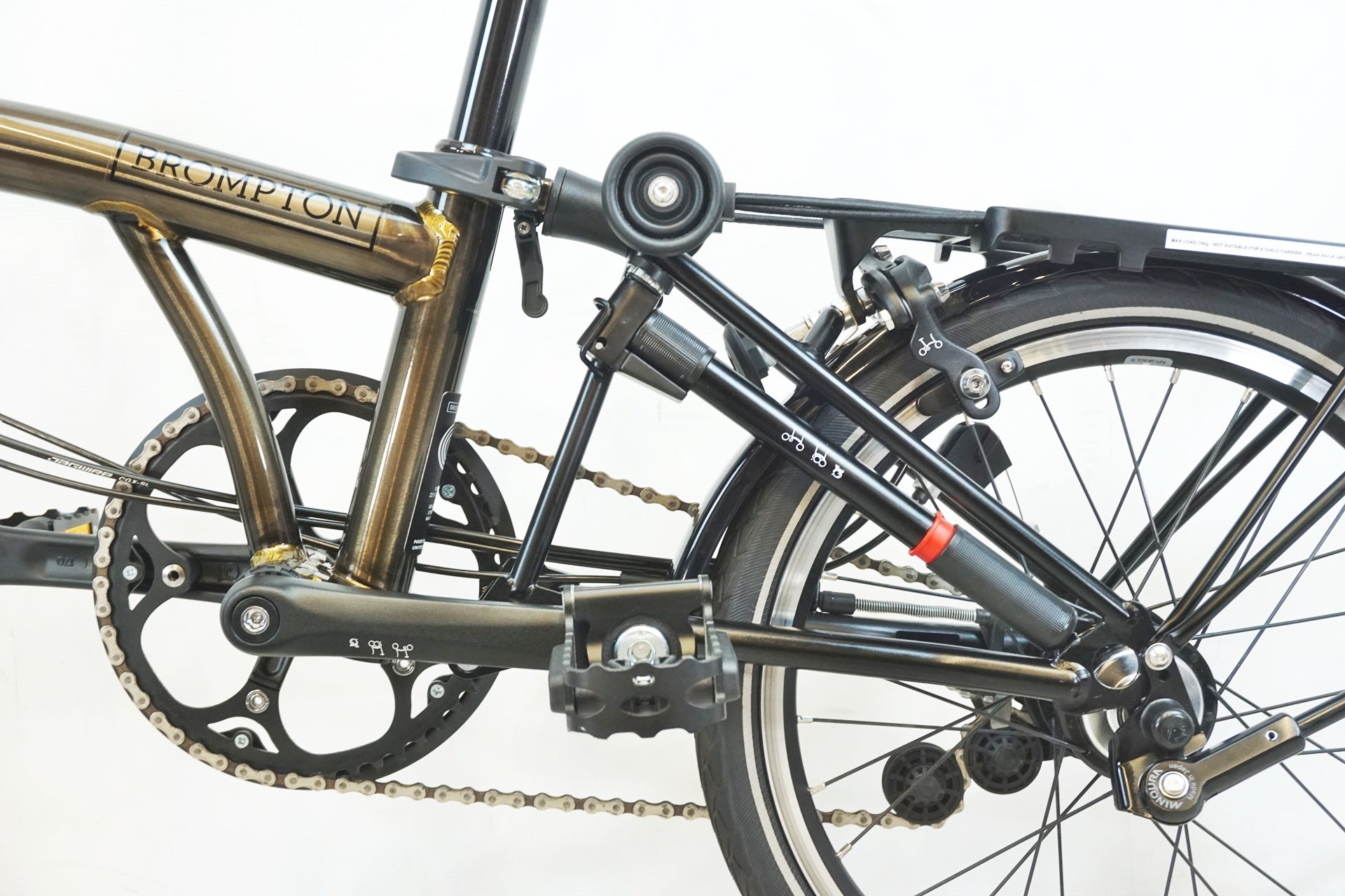 BROMPTON 「ブロンプトン」 CLINE EXPLORE WITH RACK MID BAR 2023年モデル 16インチ 折りたたみ自転車 / 有明ガーデン店