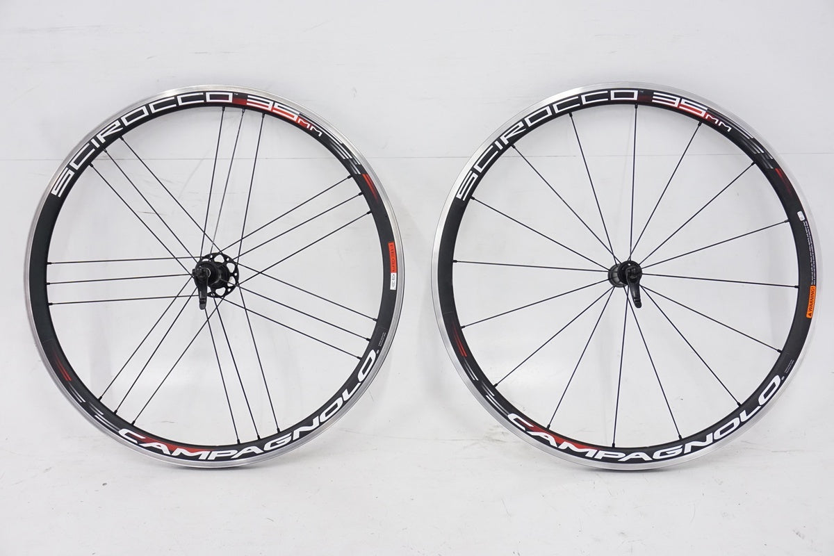 CAMPAGNOLO 「カンパニョーロ」 SCIROCCO 35 C15 シマノ11速 ホイール
