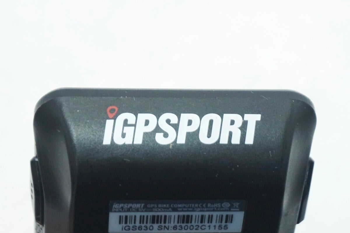 IGPSPORT 「アイジーピースポーツ」 IGS630 サイクルコンピューター