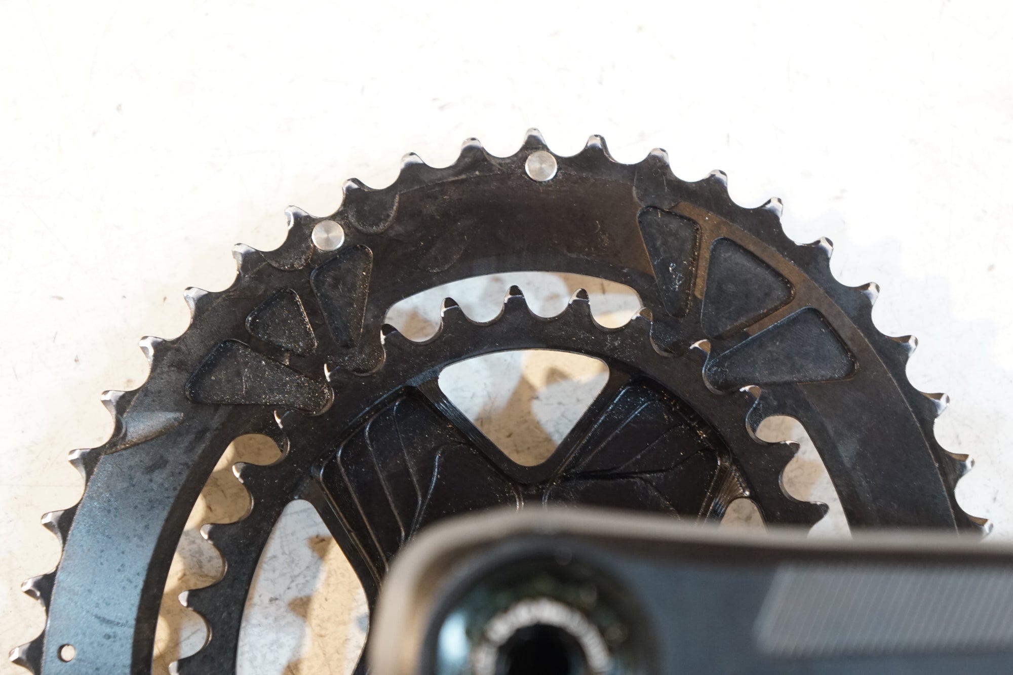 ROTOR 「ローター」 ALDHU+Q-RINGS 165mm 48-32T クランク