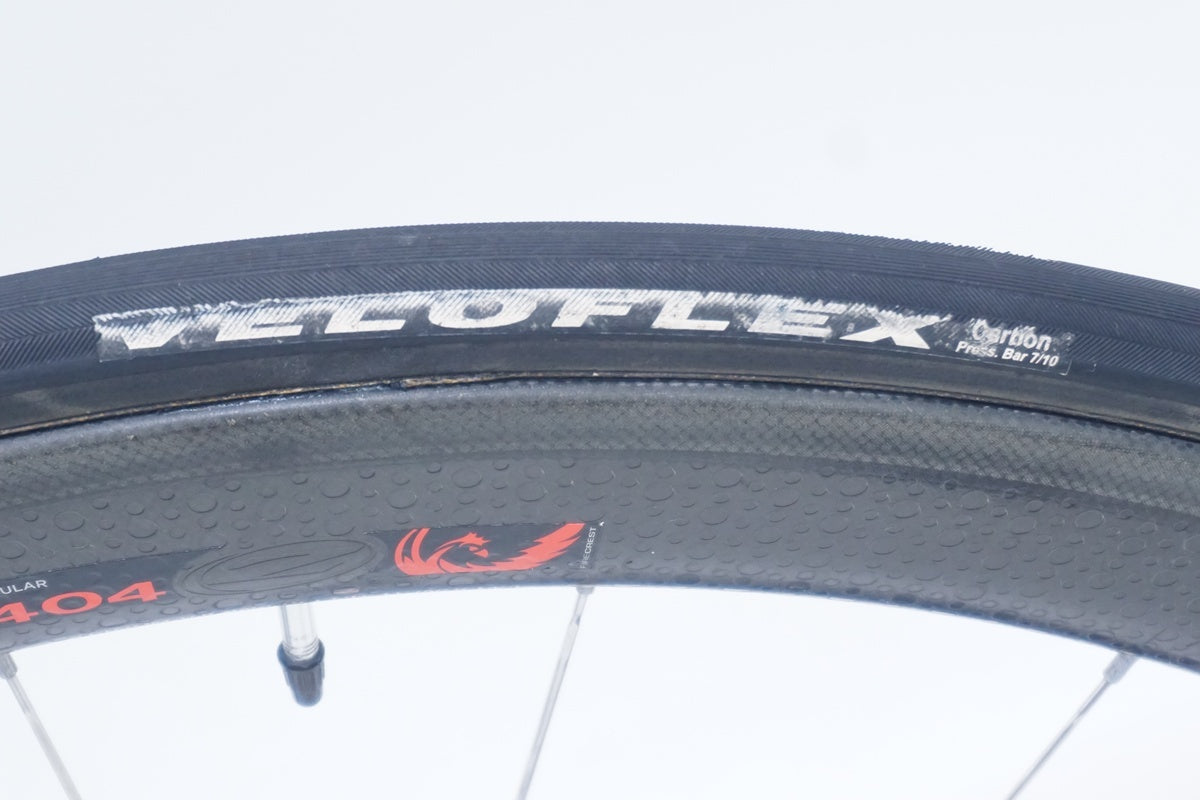 ZIPP「ジップ」 404 FIRECRET TUBULAR シマノ10速 ホイール
