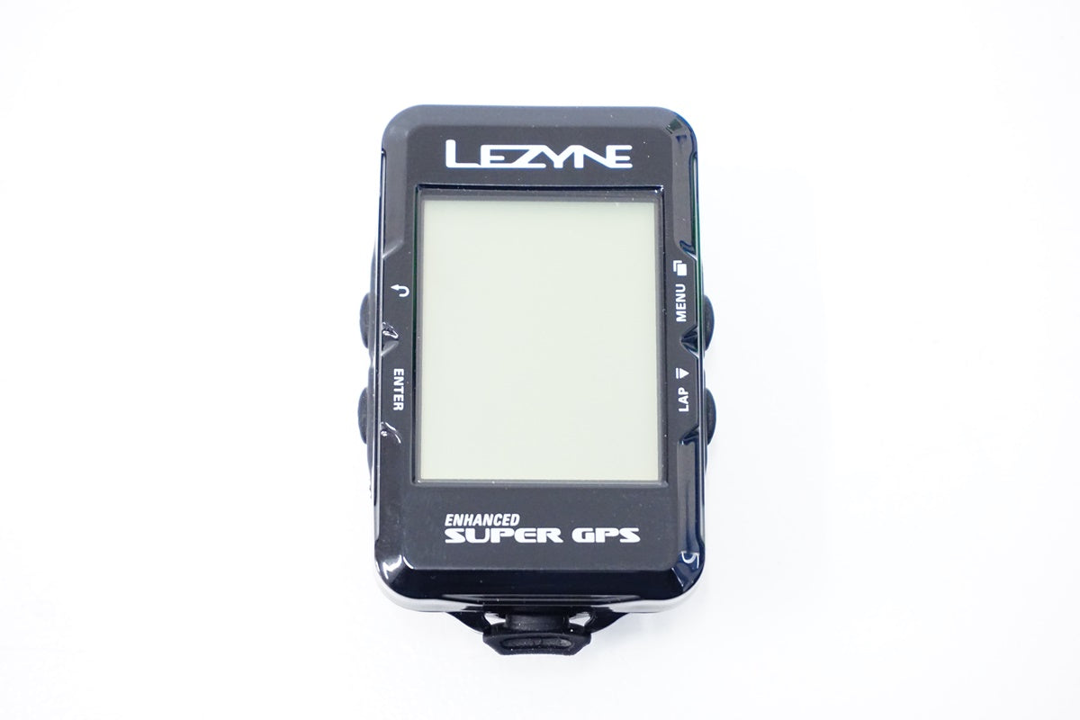 LEZYNE「レザイン」 ENHANCED SUPER GPS サイクルコンピューター