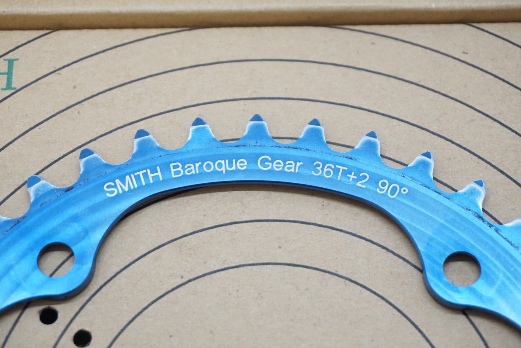 SMITH「スミス」BAROQUE GEAR 36T+2 90°チェーンリング